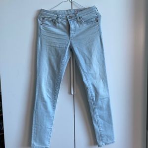 AG Adriano goldschmied light Denim jeans 26R super skinny legging ankle like new